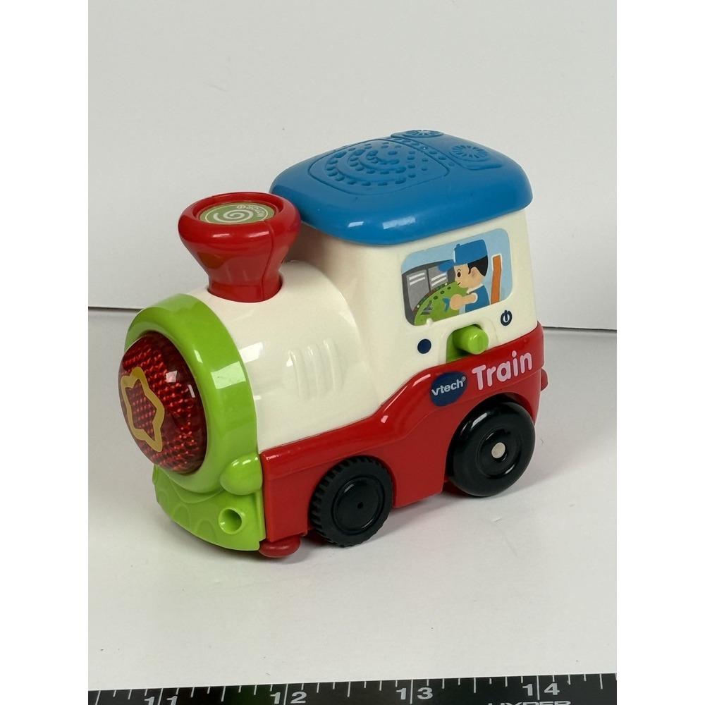 Vtech Go! Go! Smart Wheels Motorized Train Engine Choo Choo Toy TESTED